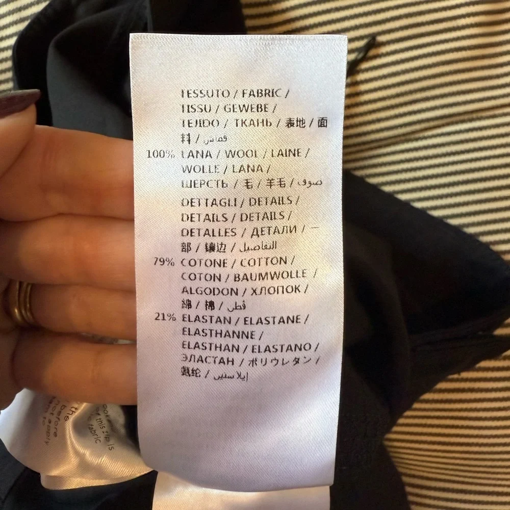 Stella McCartney Tina Ruched Wool Women's Pants - Picture 13 of 16